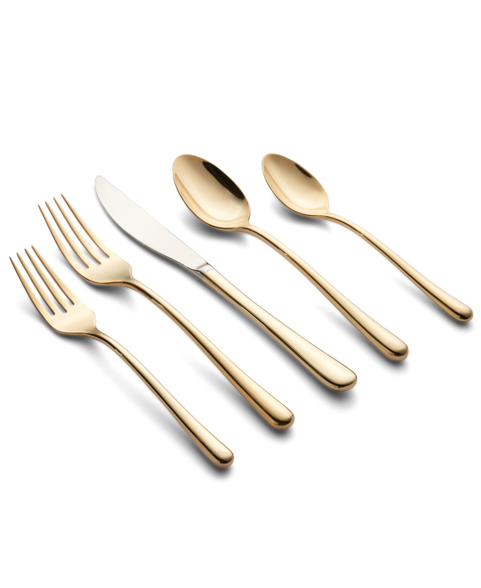 Cambridge Silversmiths Набор столовых приборов Samantha Gold Mirror, 20 предметов, на 4 персоны