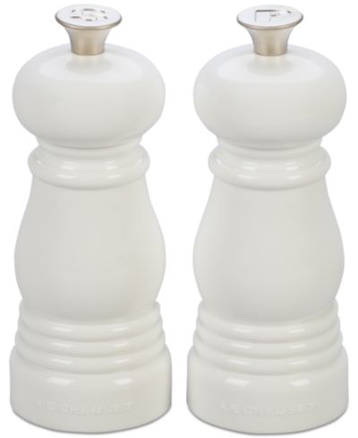 Le Creuset Petite Salt and Pepper Mill Set with Adjustable Grind