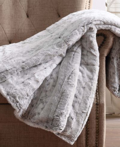 Декоративный плед Christian Siriano Luxury Faux-Fur, 60" x 70"