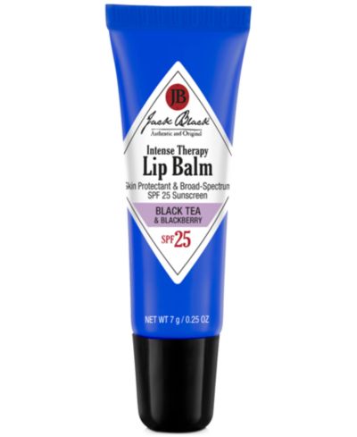Jack Black Intense Therapy бальзам для губ SPF 25 с черным чаем и ежевикой, 0.25 oz