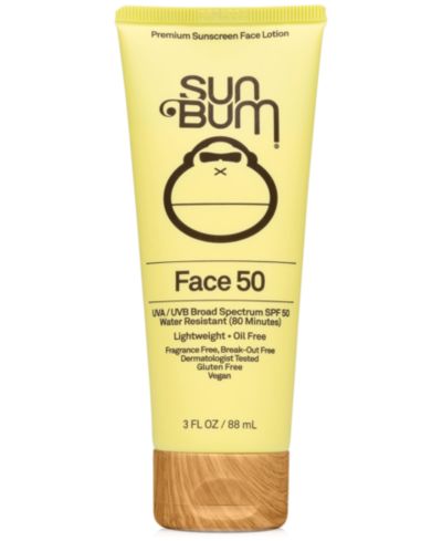 Sun Bum Лосьон для лица SPF 50, 3-oz.