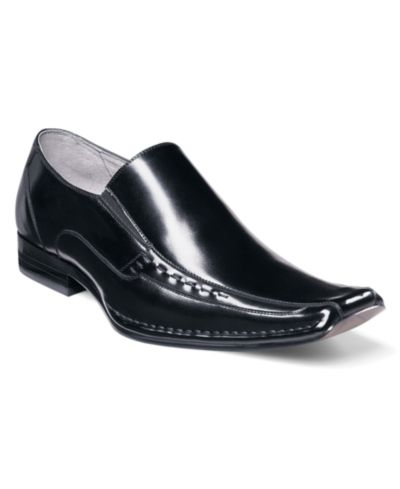 Мужские кожаные лоферы Stacy Adams Templin Leather Bike Square-Toe