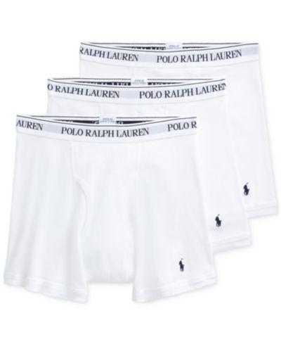Polo Ralph Lauren Мужские боксеры-слипы из хлопка, набор 3 шт