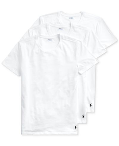 Мужская классическая майка Polo Ralph Lauren, набор из 3 шт