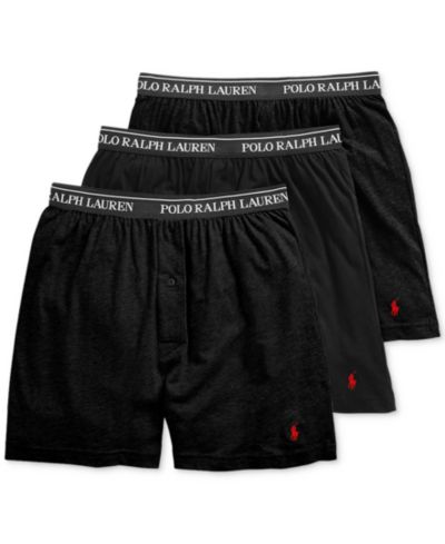 Боксеры Polo Ralph Lauren Men's 3-Pack Cotton Classic Knit