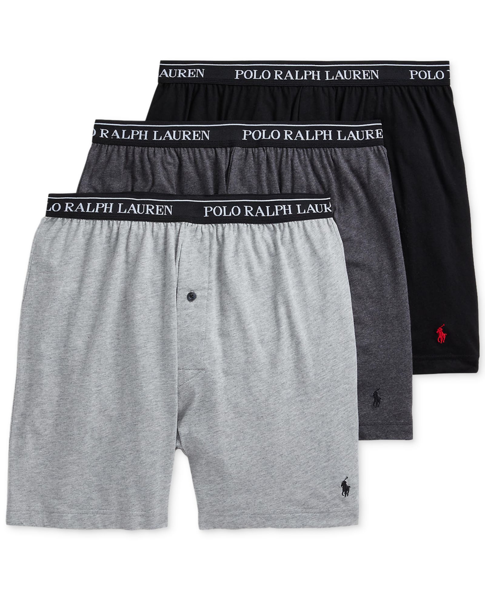 Боксеры Polo Ralph Lauren Men's 3-Pack Cotton Classic Knit