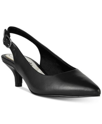 Easy Street Faye туфли-лодочки на каблуке kitten-heel с открытой пяткой