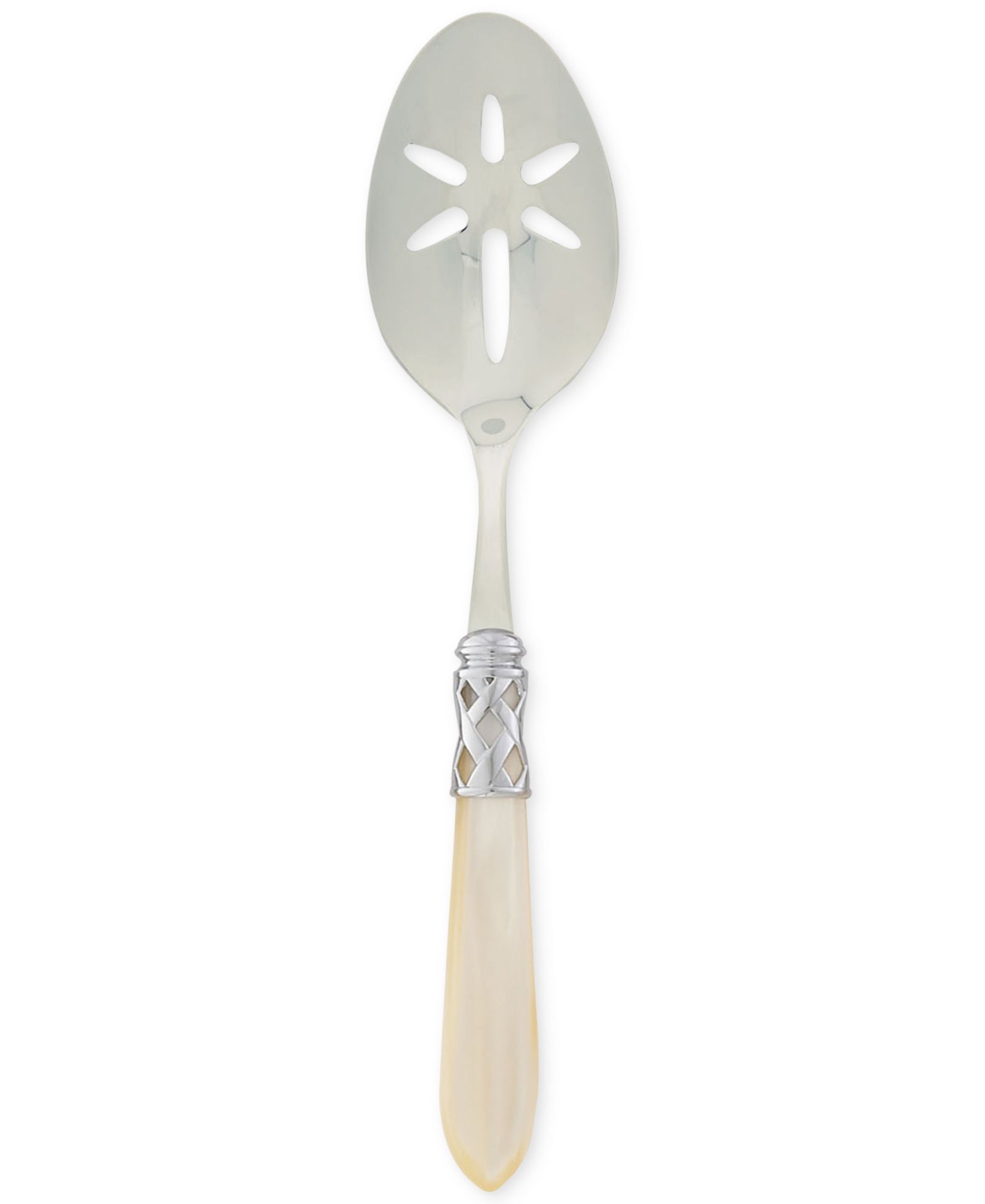 VIETRI Aladdin Brilliant Slotted Serving Spoon