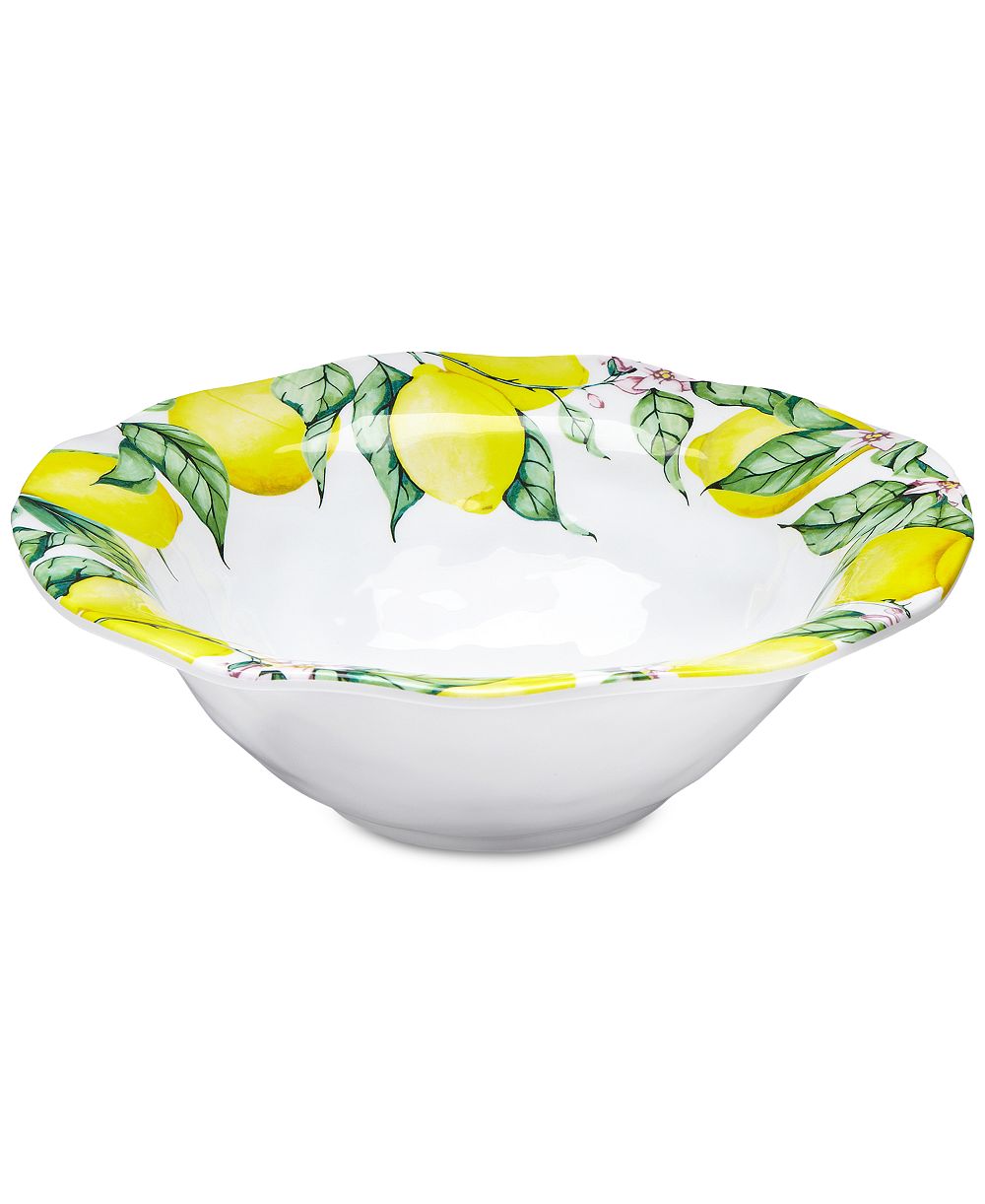 Q Squared	Limonata Melamine 12" Serving Bowl