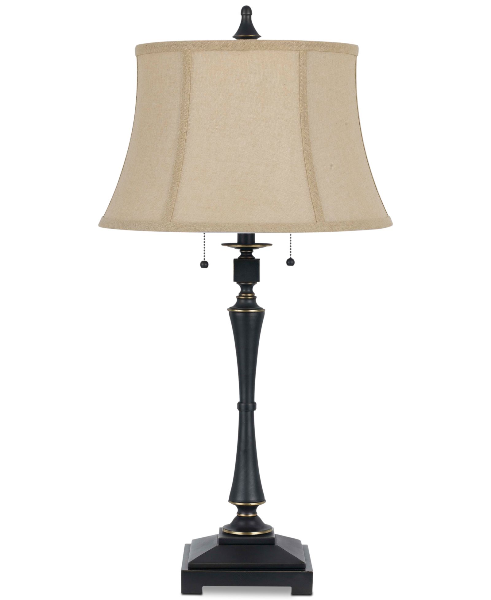 Cal Lighting 60W 2-Light Madison Table Lamp