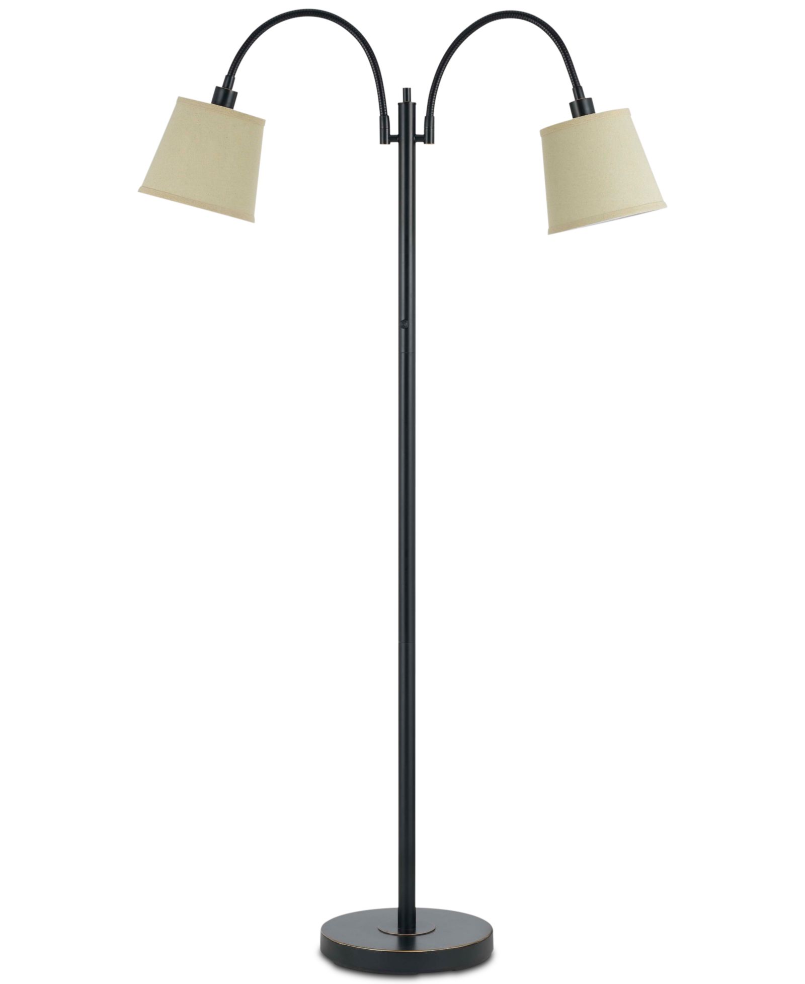 Cal Lighting Gail Gooseneck Metal Floor Lamp