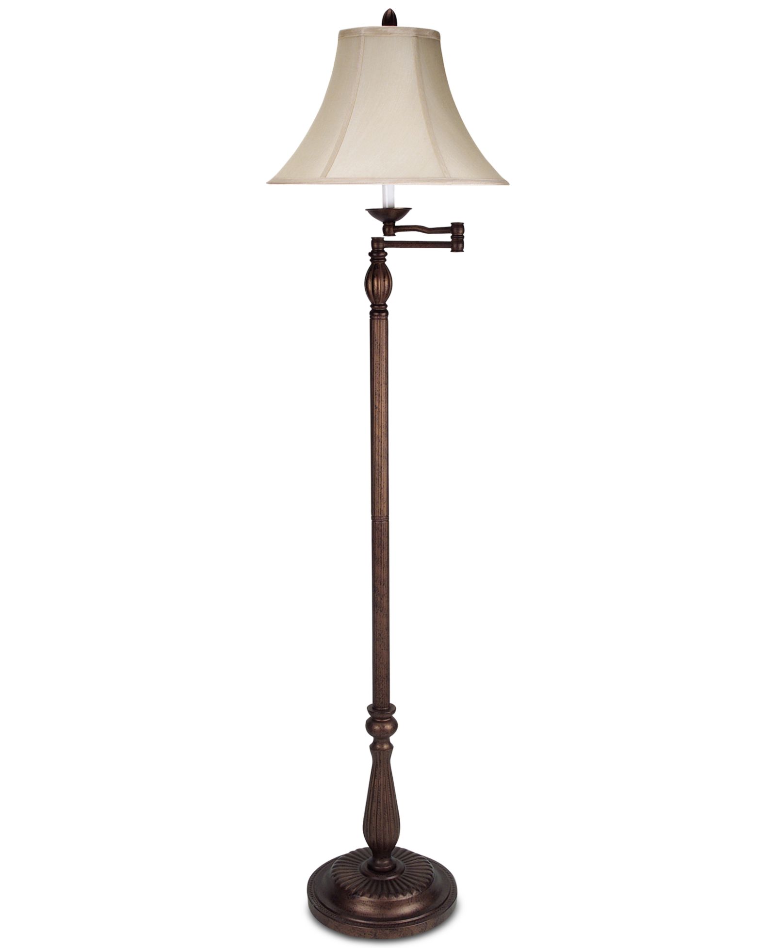 Cal Lighting Indo Swing Arm Floor Lamp