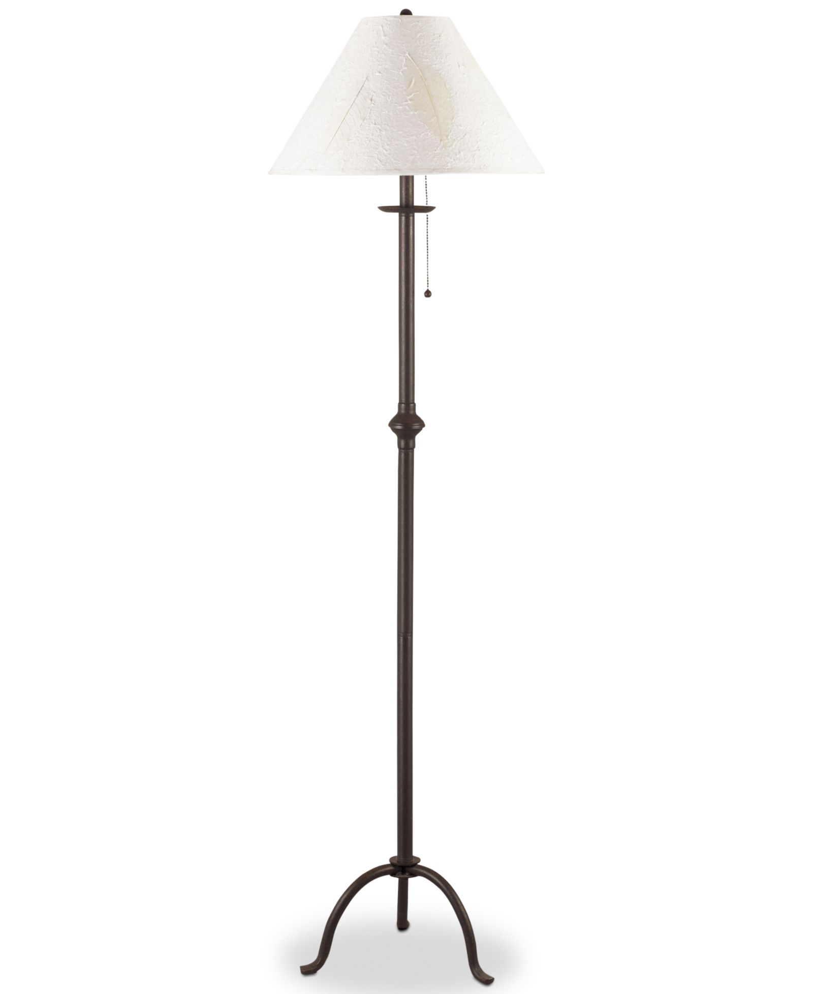 Cal Lighting Wyndmere Iron Floor Lamp with Pull Chain