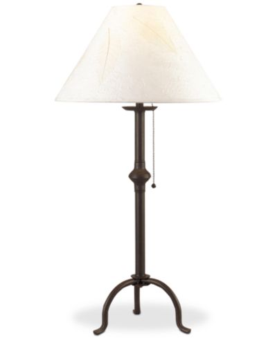 Настольная лампа Cal Lighting 75W из железа с цепочкой
