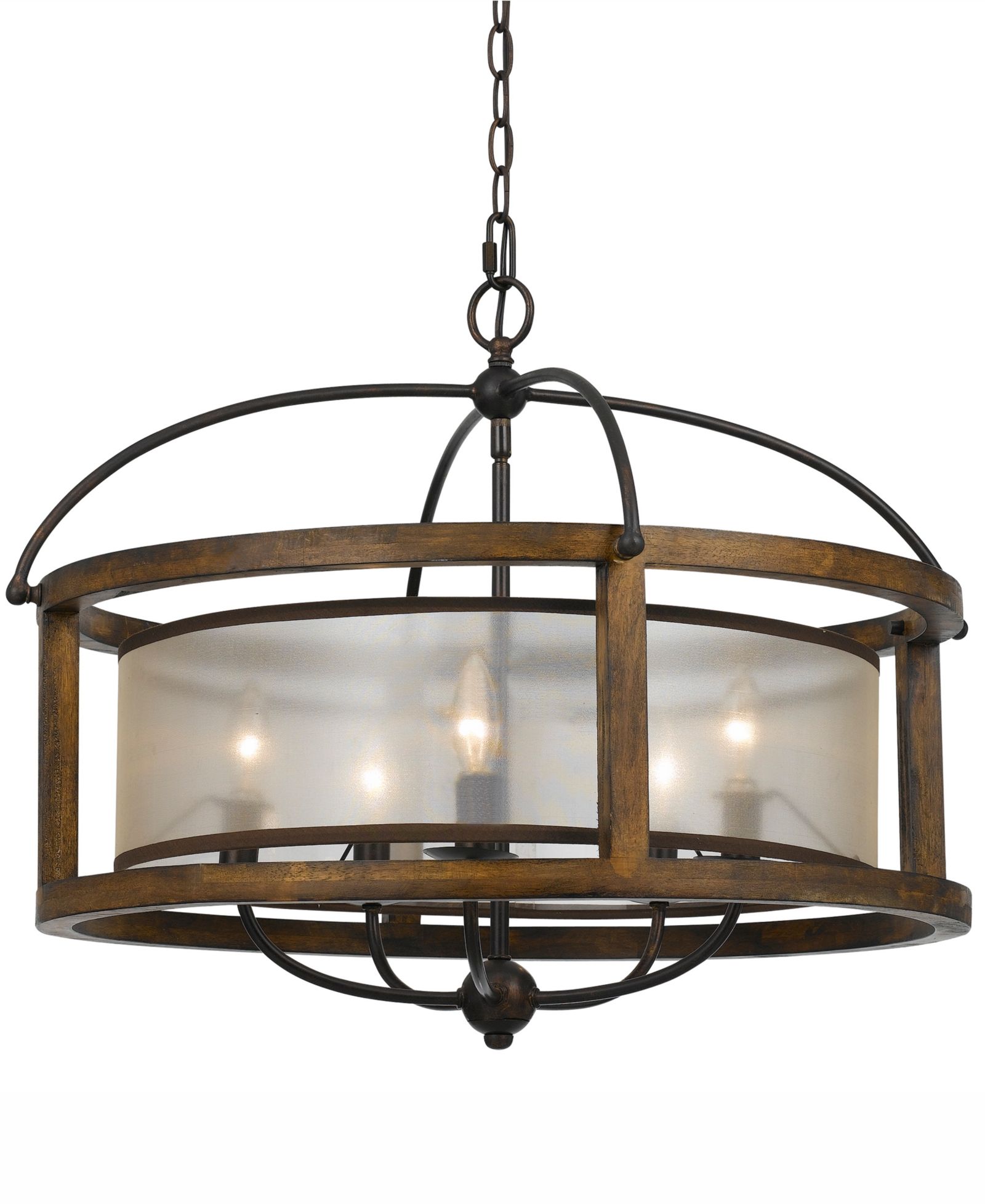 Кру형 люстра Cal Lighting 5-Light