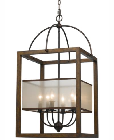 Прямоугольная люстра Cal Lighting на 6 ламп
