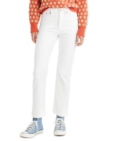 Levi's® Женские джинсы Wedgie Straight-Leg High-Rise Cropped