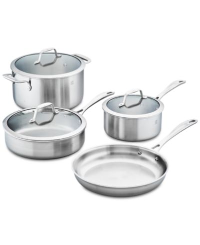 ZWILLING Spirit 7-Piece Stainless Steel Cookware Set