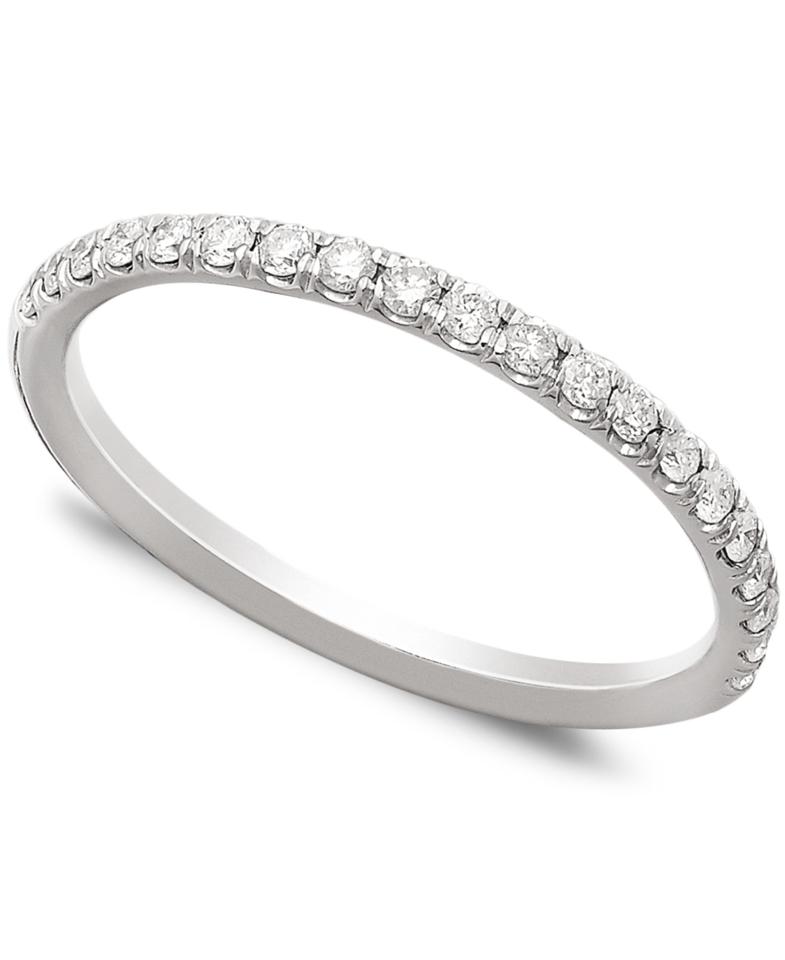 Diamond Pave Band (1/4 ct. t.w.) in 14k Gold or 14k White Gold