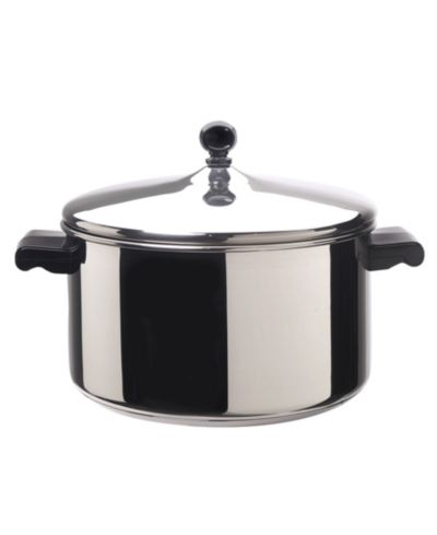 Farberware Classic Series кастрюля из нержавеющей стали с крышкой, 6-Qt.