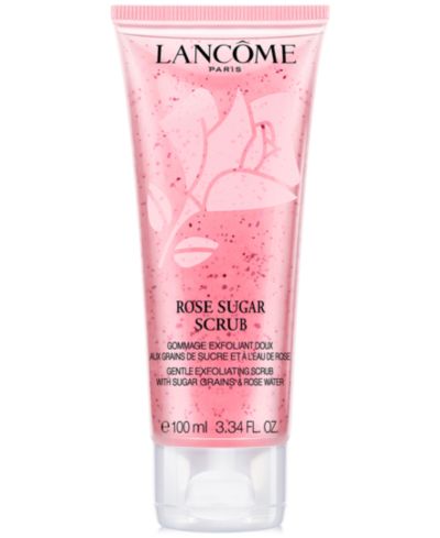 Lancôme, отшелушивающий сахарный скраб с розой