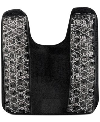 Popular Bath Sinatra Sequin Bath Rug, Contour