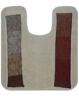 Popular Bath Miramar Bath Rug, Contour