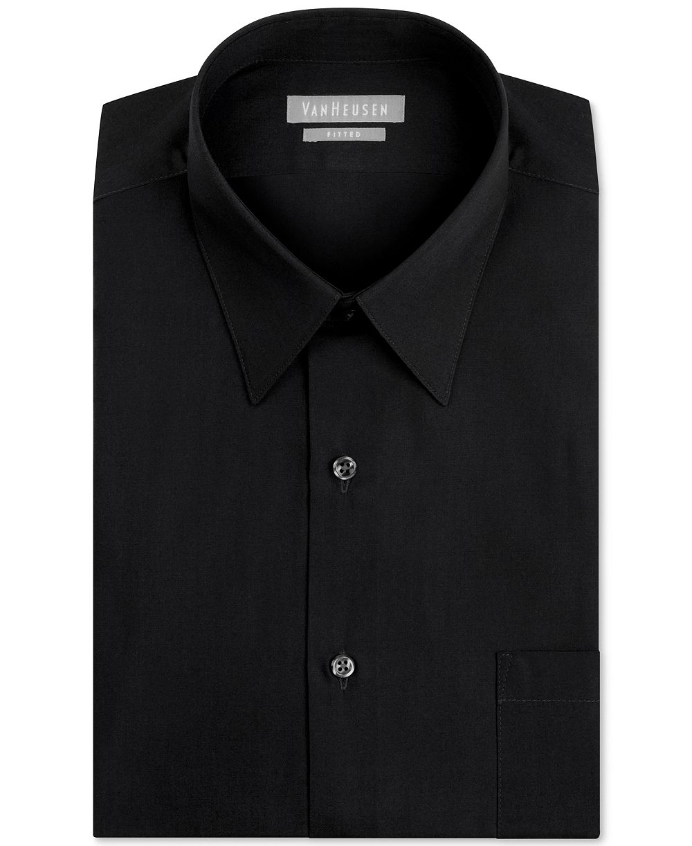Мужская рубашка Van Heusen Athletic Fitted Poplin