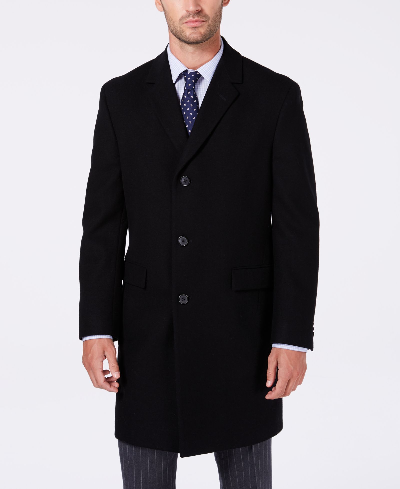 Мужское пальто Nautica Classic-Fit Batten Overcoat