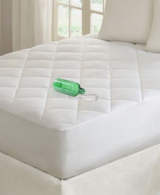 Наматрасник Madison Park Quiet Nights стеганый, водонепроницаемый, хлопковый сатин, Queen