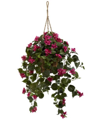 Искусственное растение Nearly Natural Bougainvillea Hanging Basket