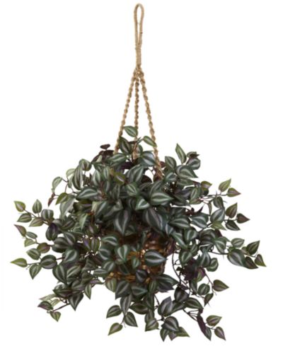 Искусственное растение Nearly Natural Wandering Jew Hanging Basket
