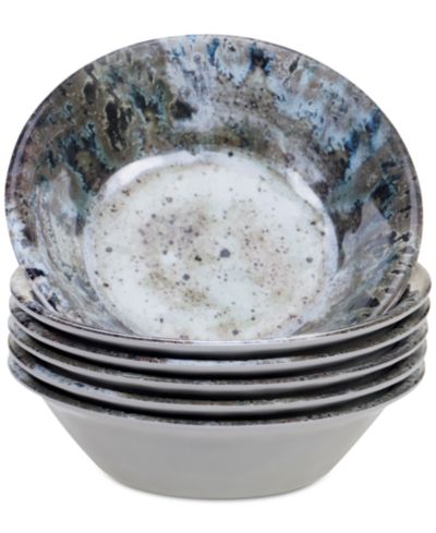 Certified International Radiance Cream Melamine All Purpose Bowls, Set of 6