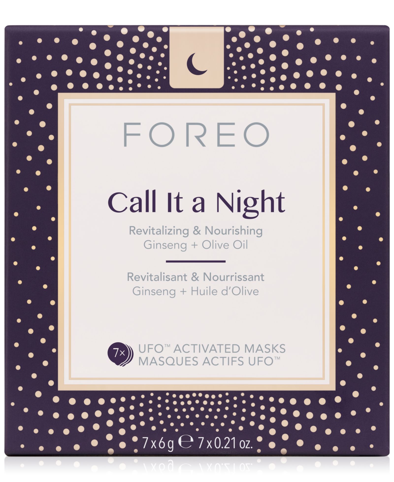 FOREO Call It A Night UFO Activated Masks, 7-Pk.
