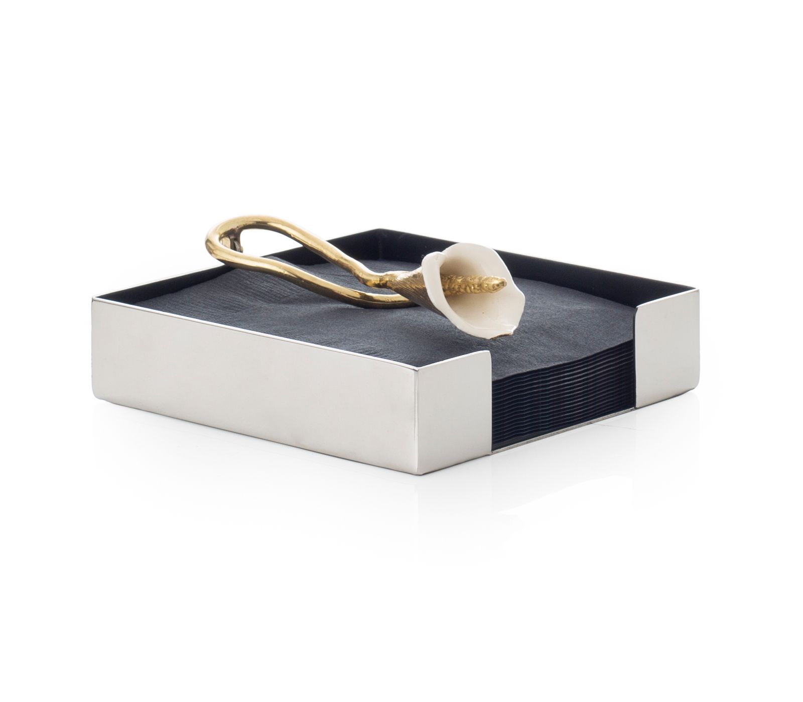 Michael Aram Calla Lily Cocktail Napkin Holder