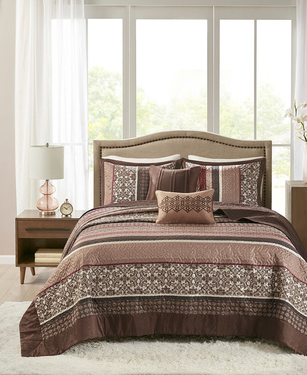 Madison Park Princeton 5-Pc. Bedspread Set, King