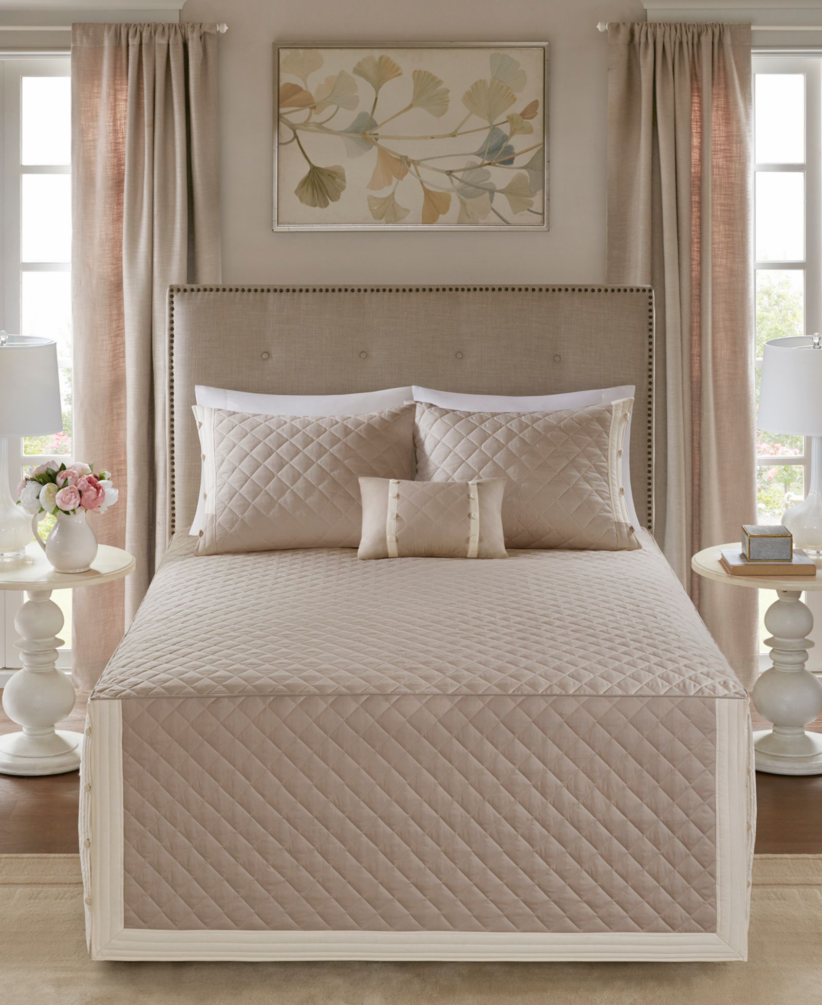 Madison Park Breanna Quilted 4-Pc. Bedspread Set, King/California King
