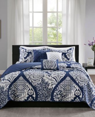 Madison Park Vienna 6-Pc. Quilt Set, King/California King