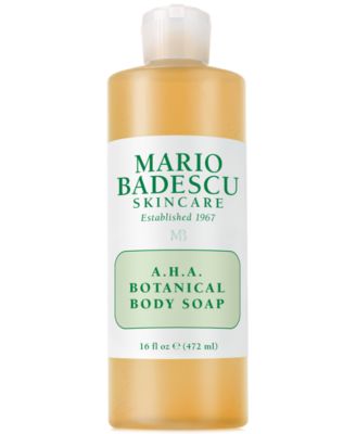 Mario Badescu A.H.A. Botanical Body Soap, 16-oz. мыло для тела