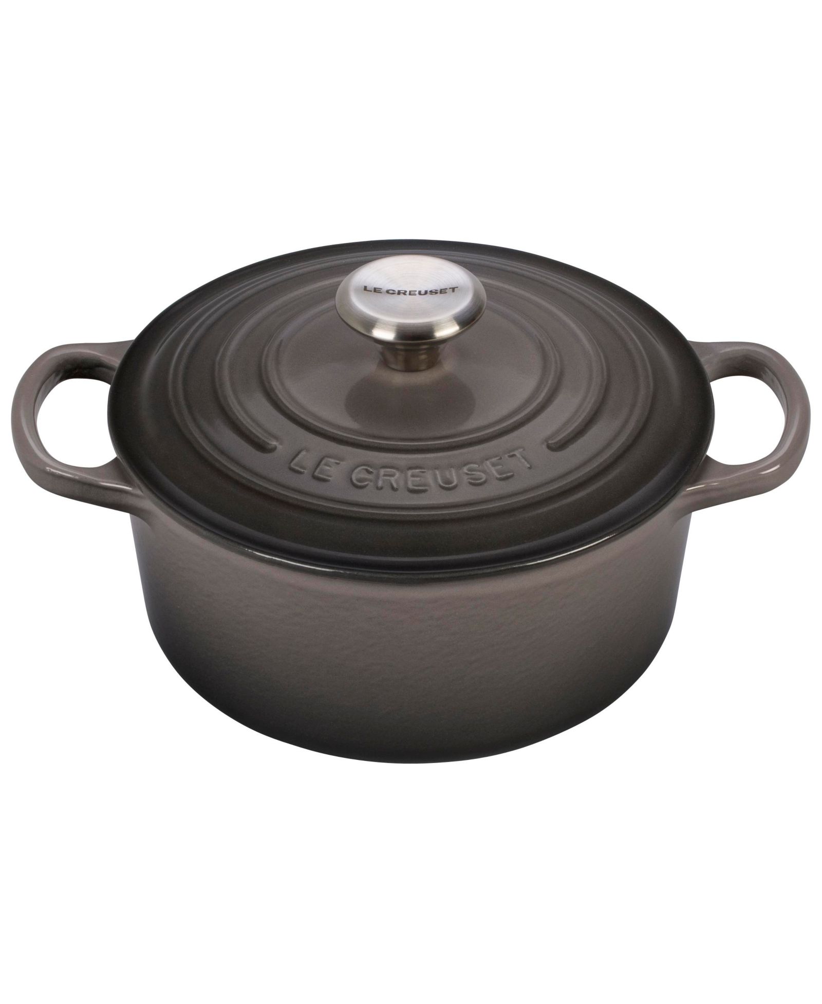 Le Creuset Signature эмалированная чугунная кастрюля Round French Oven, 2 Qt.