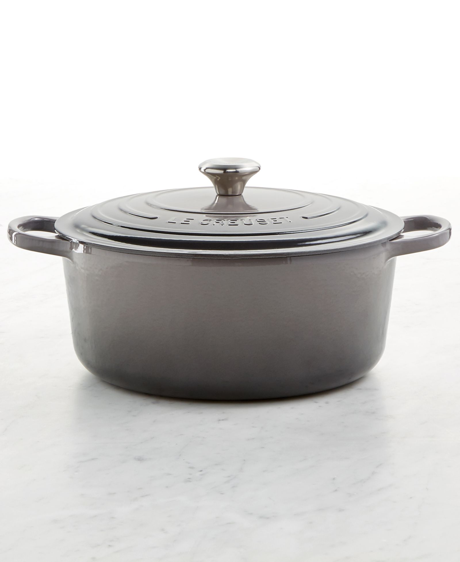 Круглая французская кастрюля Le Creuset Signature Enameled Cast Iron 9 Qt.