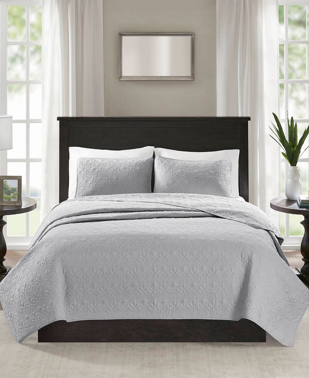 Madison Park Quebec 3-Pc. Quilt Set, King/California King