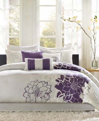 Madison Park Lola Floral Print, комплект покрывал 7 шт., King