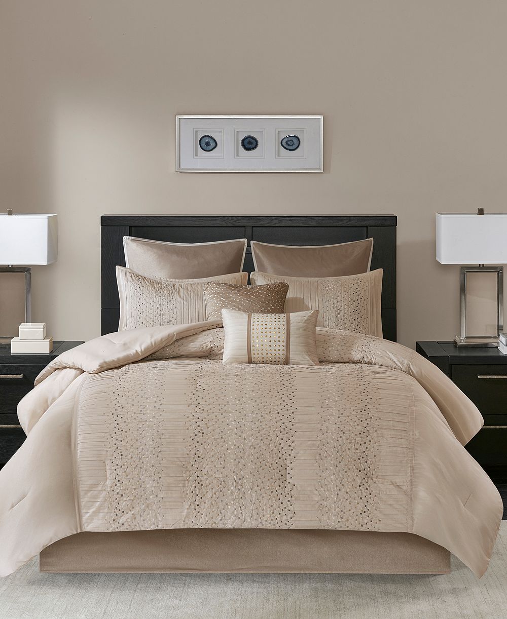 Комплект покрывала Madison Park Camelia 8-Pc., King