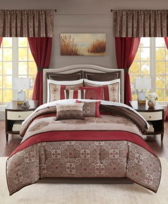 Комплект постельного белья Madison Park Essentials Delaney 24-Pc. Room In A Bag, California King