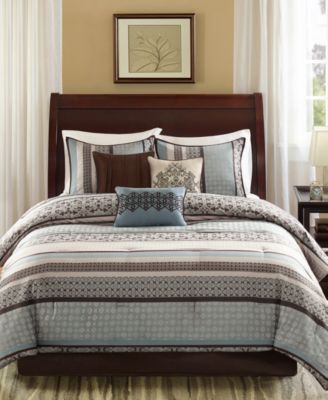 Madison Park Princeton 7-Pc. Comforter Set, California King