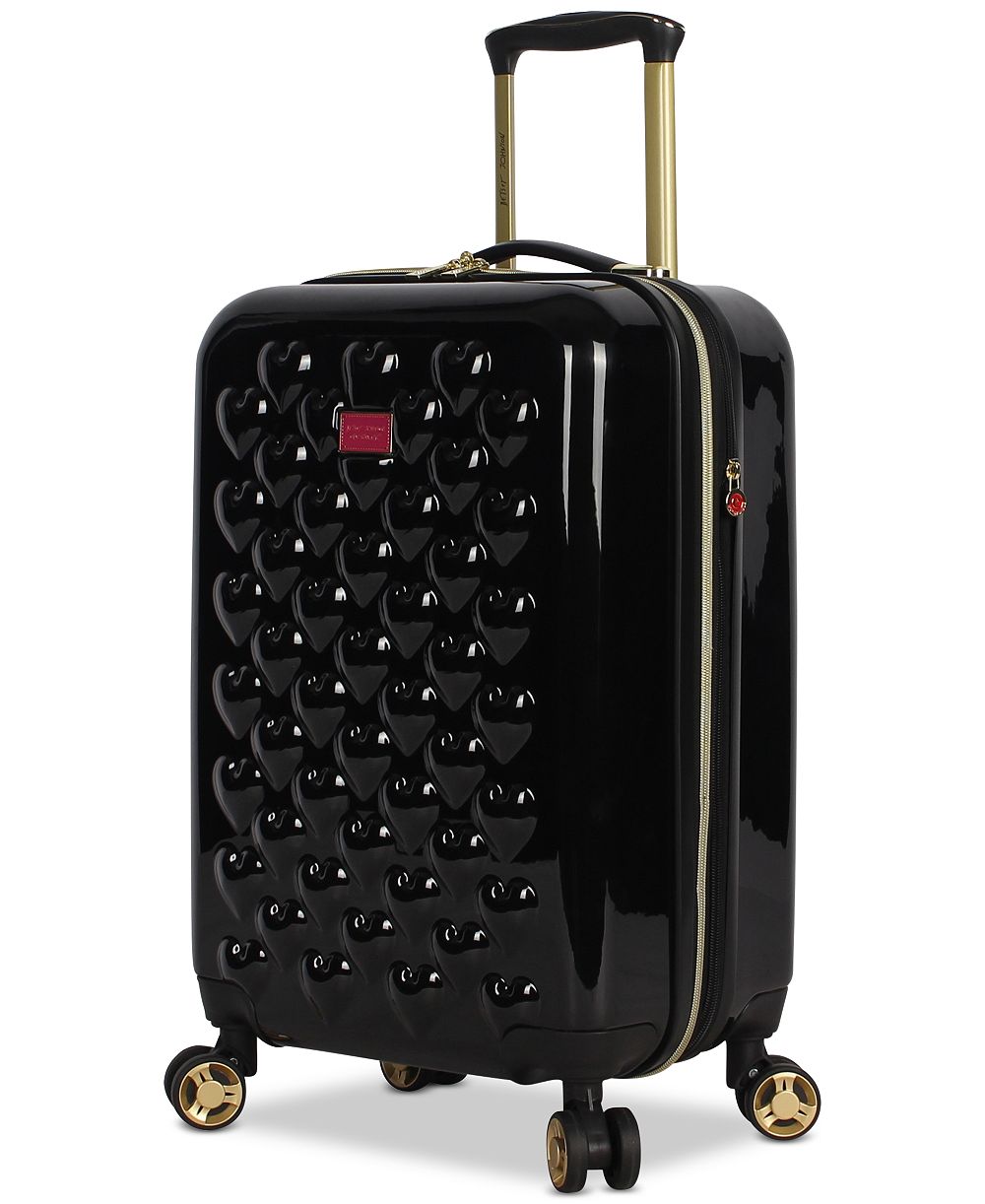 Betsey Johnson Heart To Heart Small Carry-on Spinner