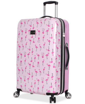 Betsey Johnson Check-in Spinner чемодан на колесиках