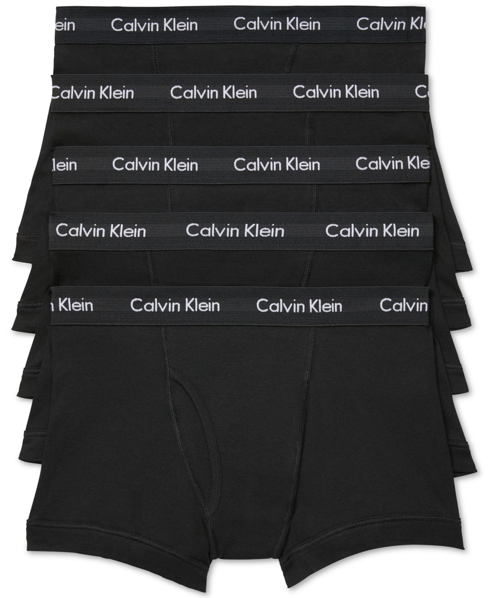 Calvin Klein Men's Cotton Classic Trunks Underwear, 5-Pack