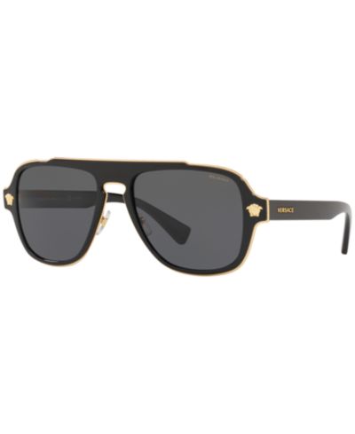 Versace Мужские поляризованные солнцезащитные очки, VE2199